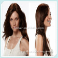 2014hot selling 100% human remy hair lace front wig red colors